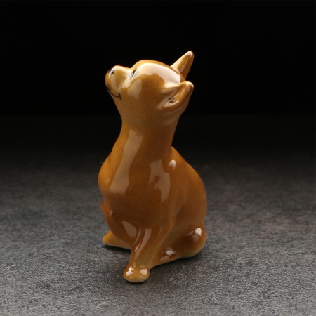 Porcelain figurine "Chihua-hua", 6x4x8 cm-1