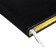 Dated diary 2025 b6 168 sheets, Devente. Wild, a hard cover to leatzers with foam rubber, perforation, liesse, block 70, black