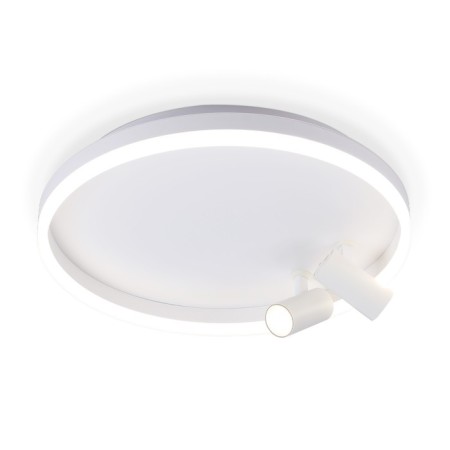 LED ceiling LED with Ambrella Light, Linetech, FL5112, LED, 43 W, 3225LUM, 3000-6400K, White Color.