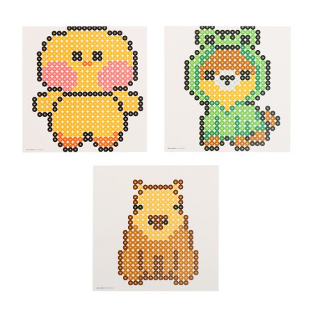 Aquamosaic "animals", more than 1000 balls, 3 figures-2