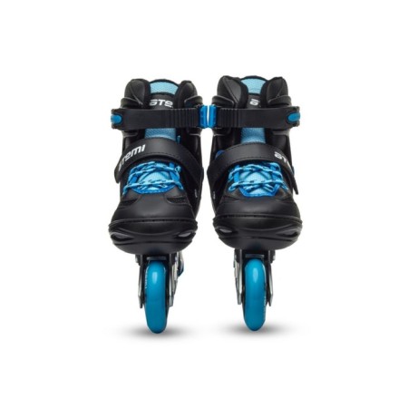 Roller skates sliding ATEMI AIS01BS, PU64, 82A, ABEC-7, black-blue color, size S 30-33-3