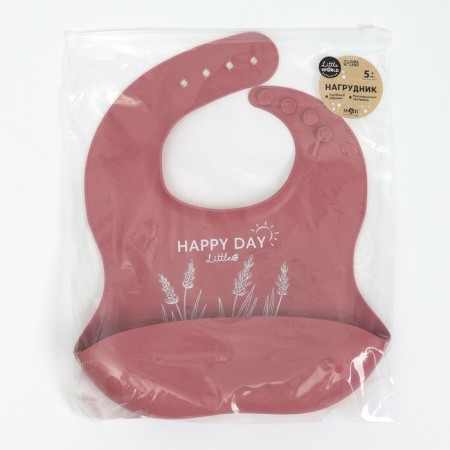 Badion for feeding children, silicone, Mum & Baby, 23x4x29, cherry-7