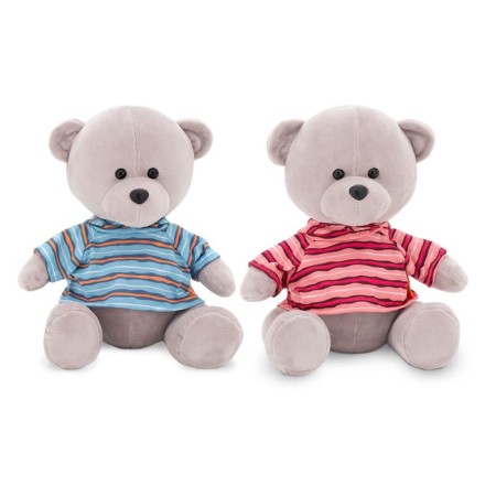 Soft toy "Bear Toptyzhkin gray: in a T -shirt", 25 cm