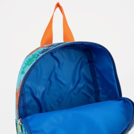 Baby backpack on lightning, blue color-3