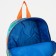 Baby backpack on lightning, blue color