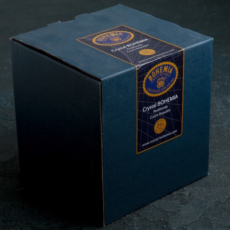 Crystal capacity for honey "Bear with a hive", 250 ml, h = 15 cm-3