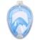 Snorkling mask Onlytop, p. L/xl, blue color