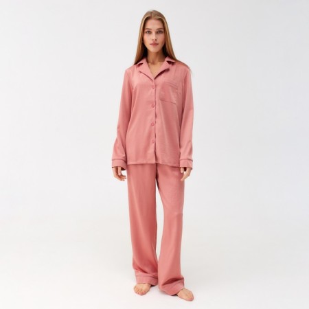 Pajama Women's Minaku: Light Touch Persian color, river 50