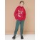 Pants for boys, height 116 cm, khaki color