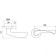 Separate handle Crona Tl SN/CP-3, color matte nickel, chrome
