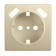 WSB lining WL10-USB-CP socket, champagne color