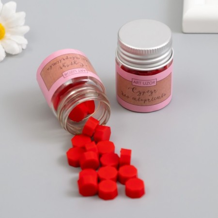 Surgut in granules in the jar of "octagonal" scarlet 2x9 g set 2 pcs 4.5x3x3 cm