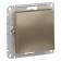 Switch Se Atlasdesign, 10 a, 1 key, CX 1, mechanism, champagne color