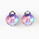 Earrings Clips "Anime", 1 x 1.4 x 1.8 cm