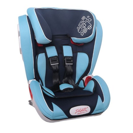 Car seats children's siger “Indigo”, ISOFIX fastening, group 1/2/3 (9-36 kg), blue color