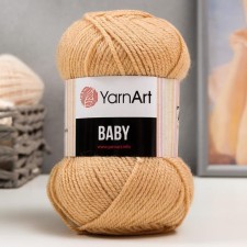 Пряжа "Baby" 100% акрил 150м/50гр (805 св. беж)