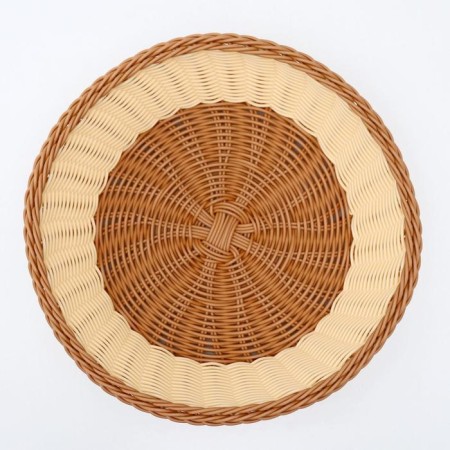 Basket for fruits and bread of the milking “milk chocolate”, D = 27 cm-2