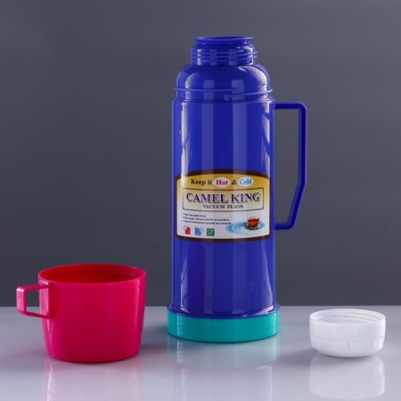 Thermos 450 ml, with a glass flask, 11 x 24 cm, mix-2