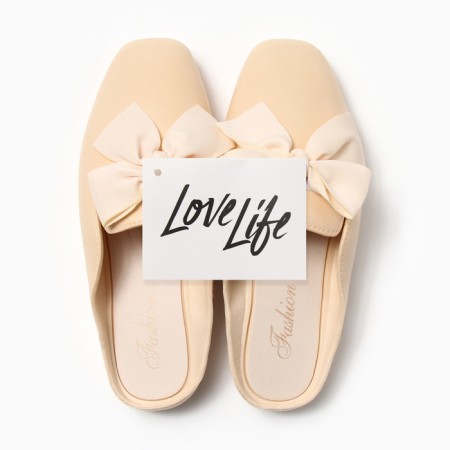 Women's slippers, size 40-41, milk color-3
