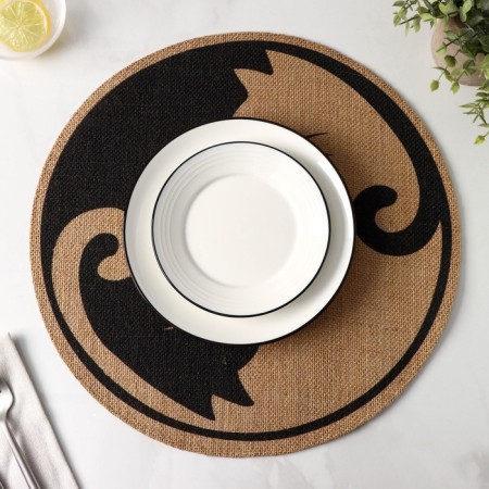 Serving napkin "Yin and Yang", 38 × 38 cm-4