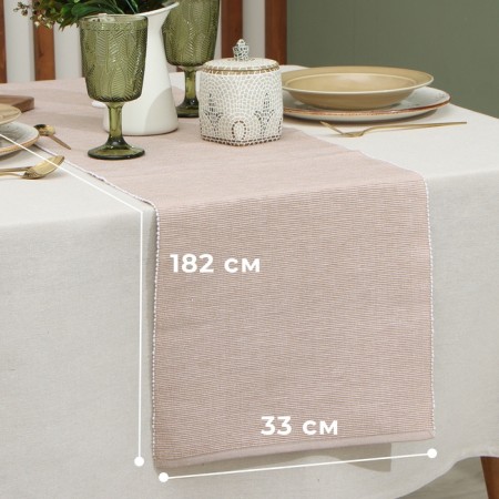 Ethel track, col. Beige, 33x182 cm, 100% HL-1