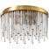 Ceiling chandelier Venecia 8x14 40w, size 60x60x34 cm, bronze color