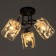 ARISA chandelier 3he27 40W Black 50x50x27 cm Bayerlux