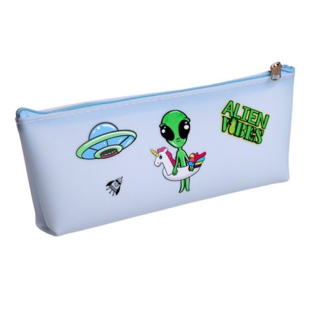 School Penal on the zipper "Alien", mix-1