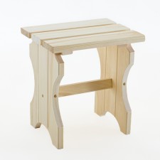 Wooden -folding storage shop 