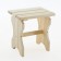 Wooden -folding storage shop "Dobroparov" 30x33x43cm, for the bathhouse
