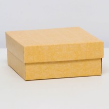 The box is folding, cover is, craft, 12 x 12 x 5 cm