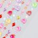 Sticker Plastic Rhinestones "Heart and Geometry" MIX 7x30 cm