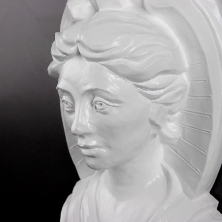 Console "Woman" White 72cm-2