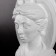 Console "Woman" White 72cm