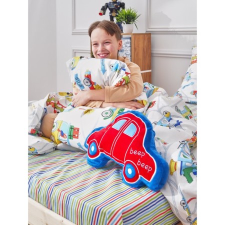 Decorative pillow Toy Car, size 39x29 cm-2