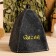 Bath cap with embroidery "QAZAQ" gray