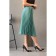 Women's skirt, size 48, green color