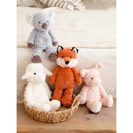 Soft Gulliver toy "Fox Embber", orange color, 28 cm-12
