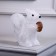 Figure Acryl. "Squirrel" 20 cm, 15LED, 220V, white