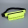 Run to run waist bag on the zipper, yellow color