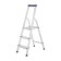 Tundra ladder, aluminum, with organizer, 3 steps, 600 mm