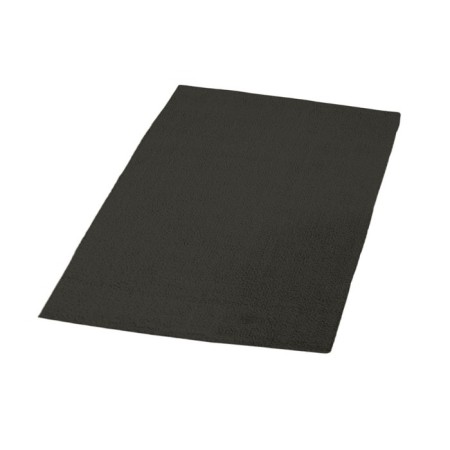 Solid bathroom mat, beige/brown, 55x85 cm