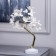 Magnolia LED bush 45 cm, 24 LED, AAX3 batteries (not included), glow warm white