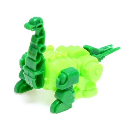 The set of robots "Dinosaurs", 5 items, gather in 1 robot-7