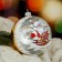 New Year's ball "Morozko" 9.5 cm mix