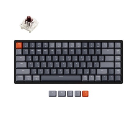 KEYCHRON K2, 84 keys, aluminum corps, RGB subvy 108244