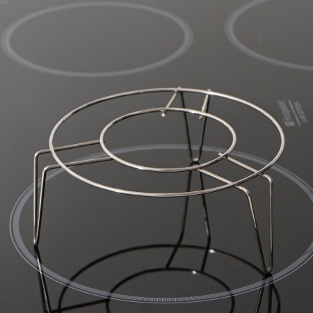 Stainless steel stand for a water bath, d = 16 cm-3