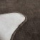 Plush mat Sofi de Marko, size 60x90 cm, chocolate color