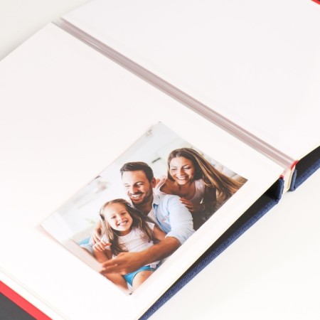 Photo album magnetic 20 sheets "Antei" Blue 28x3.3x27 cm-3