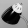 Avi table lamp E27 15W black 16x16x49 cm Risalux